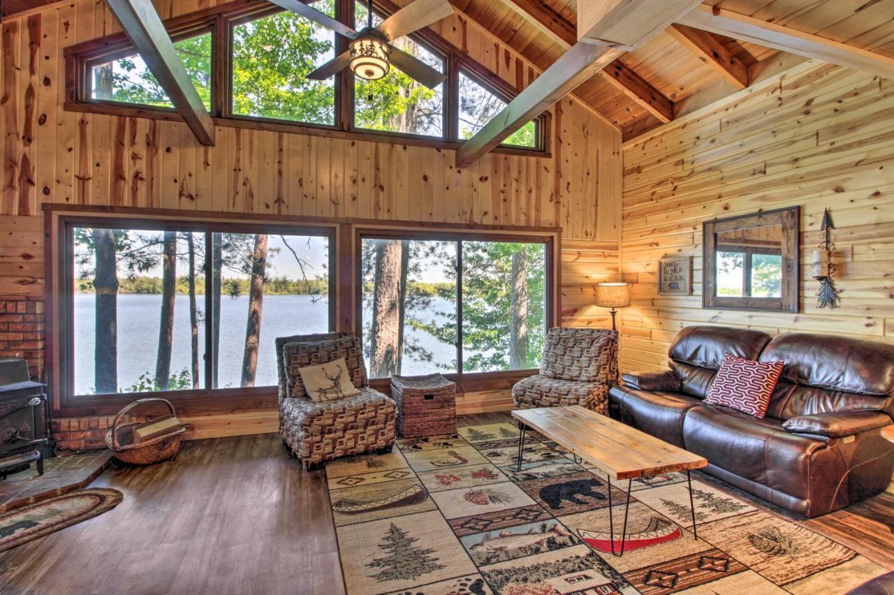 Loon Lake Lodge With Dock, Sauna And Hot Tub! Pequot Lakes Экстерьер фото