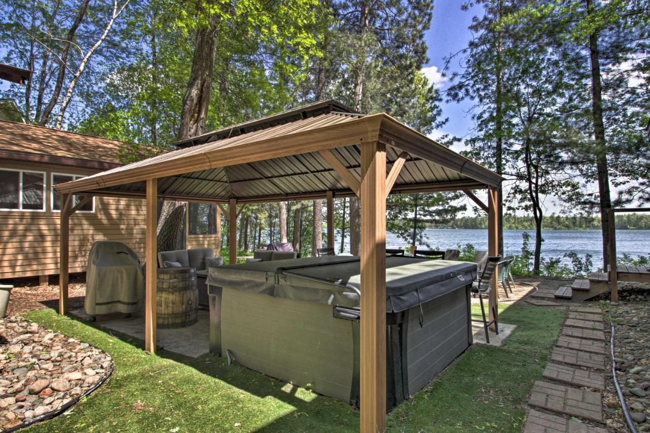 Loon Lake Lodge With Dock, Sauna And Hot Tub! Pequot Lakes Экстерьер фото