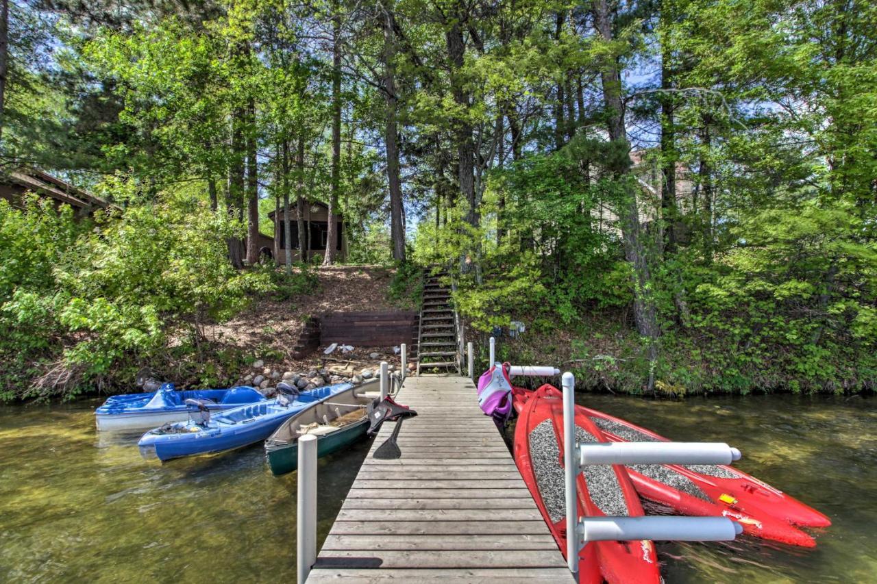 Loon Lake Lodge With Dock, Sauna And Hot Tub! Pequot Lakes Экстерьер фото