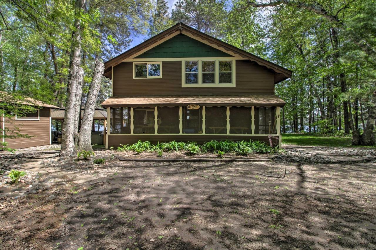 Loon Lake Lodge With Dock, Sauna And Hot Tub! Pequot Lakes Экстерьер фото