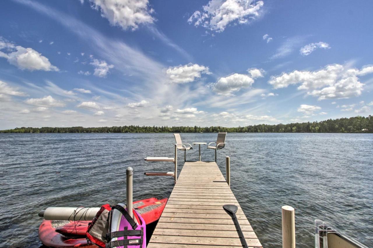 Loon Lake Lodge With Dock, Sauna And Hot Tub! Pequot Lakes Экстерьер фото