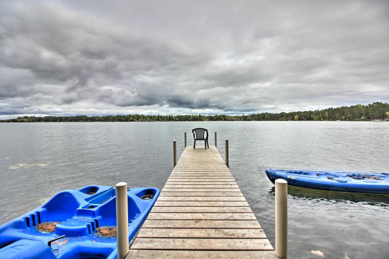 Loon Lake Lodge With Dock, Sauna And Hot Tub! Pequot Lakes Экстерьер фото